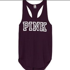 Victoria’s Secret PINK Plum Sports Tank Top XS